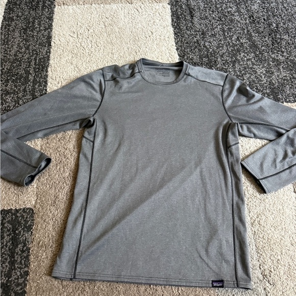 Patagonia Other - Patagonia Men's Gray midweight Capilene Baselayer Long Sleeve Shirt- Small